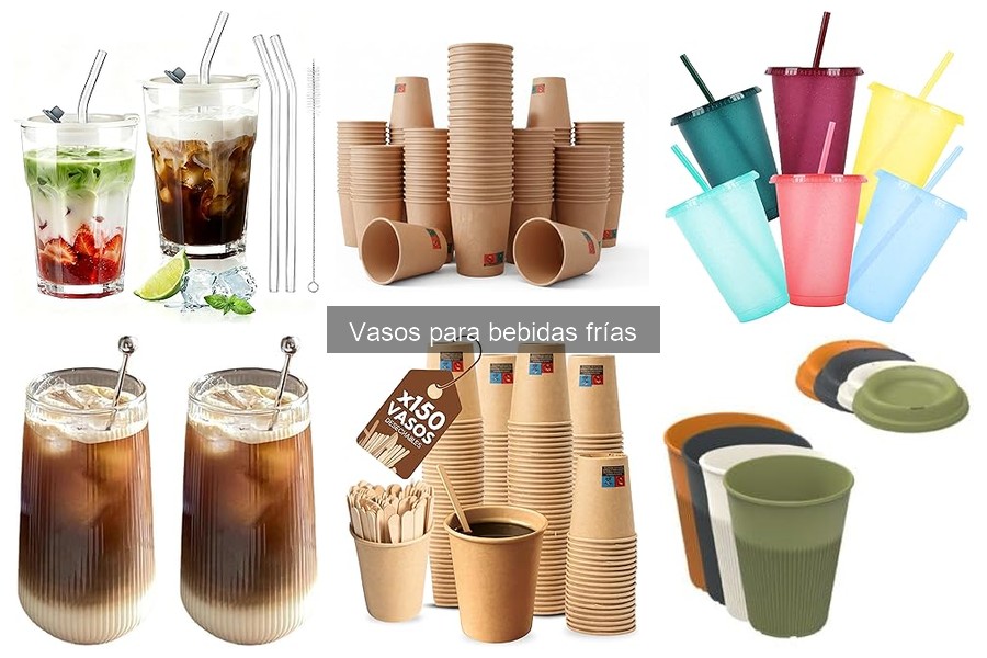 ¿Qué son los vasos para bebidas frías? Características y materiales
