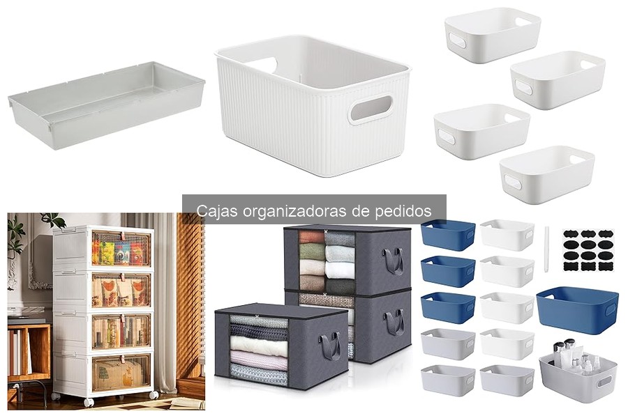 ¿Qué tamaño de caja organizadora de pedidos elegir?