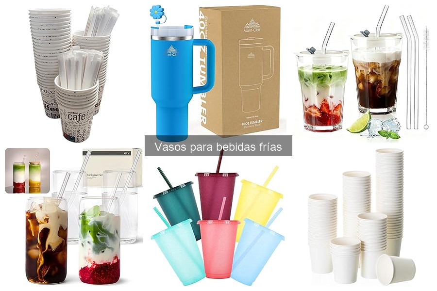 ¿Qué tamaño de vaso para bebidas frías elegir?