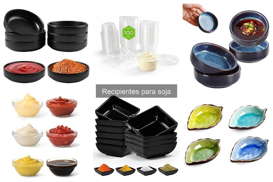 Recipientes para soja: A granel vs. porciones individuales