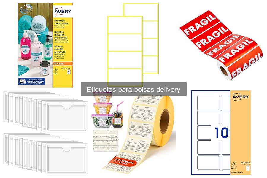 Requisitos Legales para Etiquetas en Bolsas Delivery