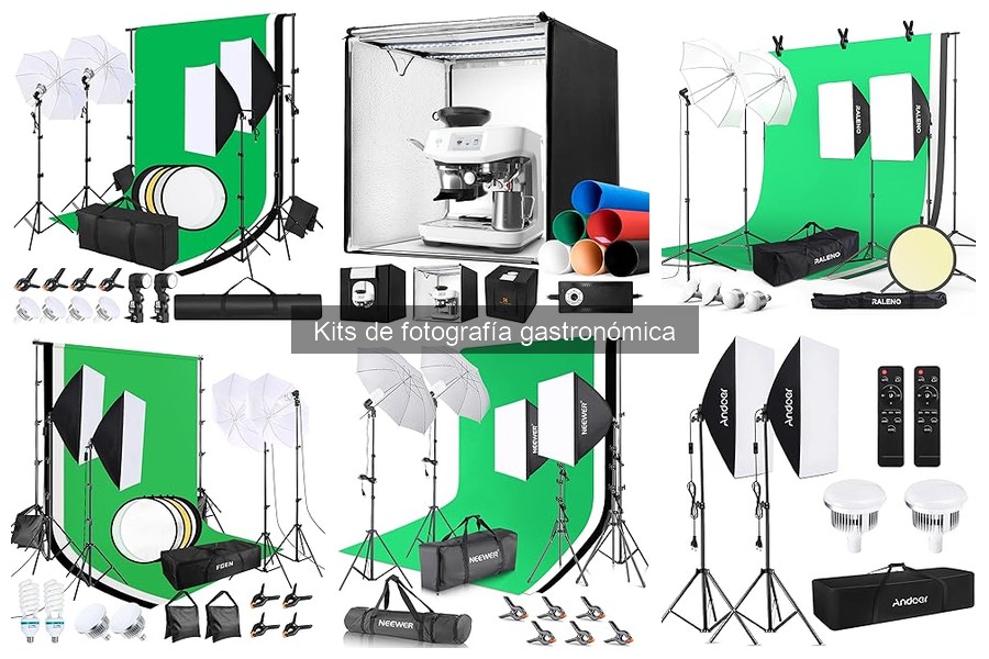 Reseña de los Mejores Kits de Fotografía Gastronómica