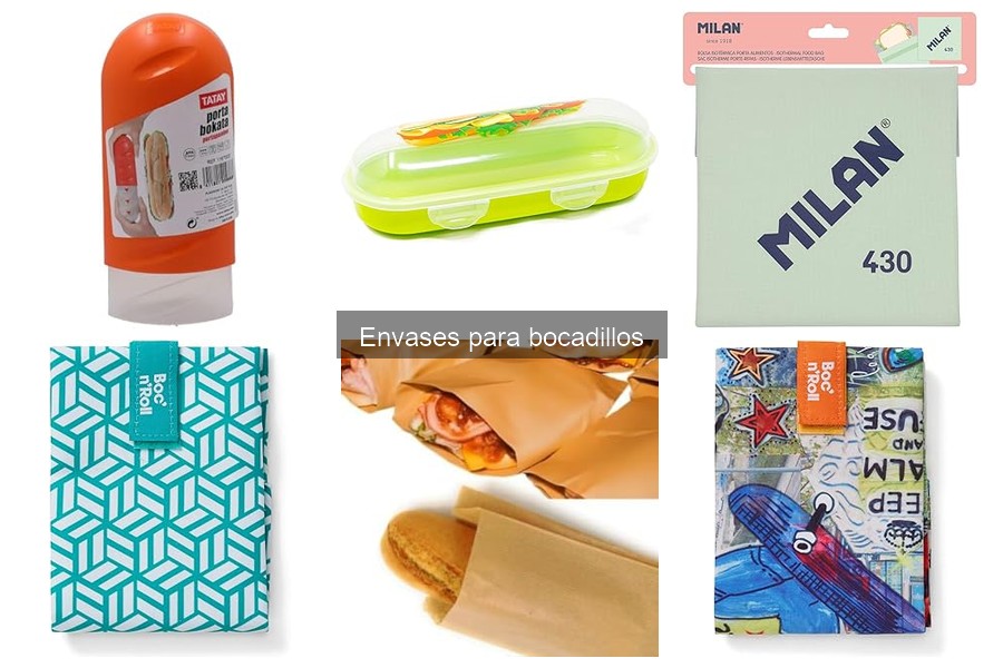Seguridad alimentaria en envases para bocadillos