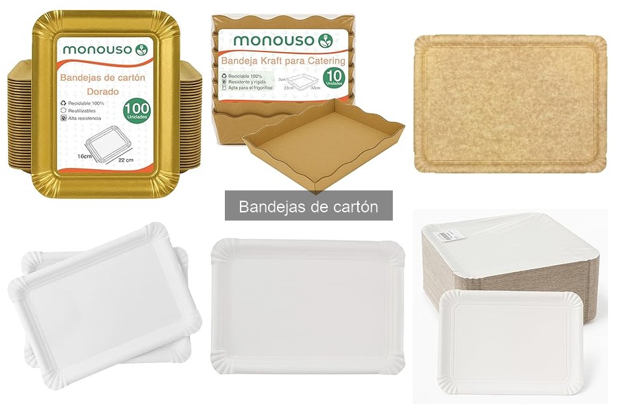 Seguridad de las bandejas de cartón para alimentos