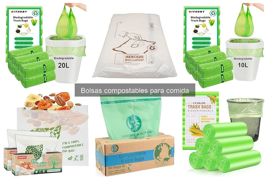 Seguridad de las Bolsas Compostables para Alimentos