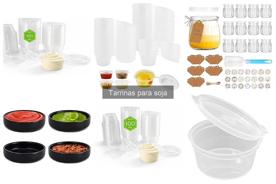 ¿Son reciclables las tarrinas para soja? Guía completa