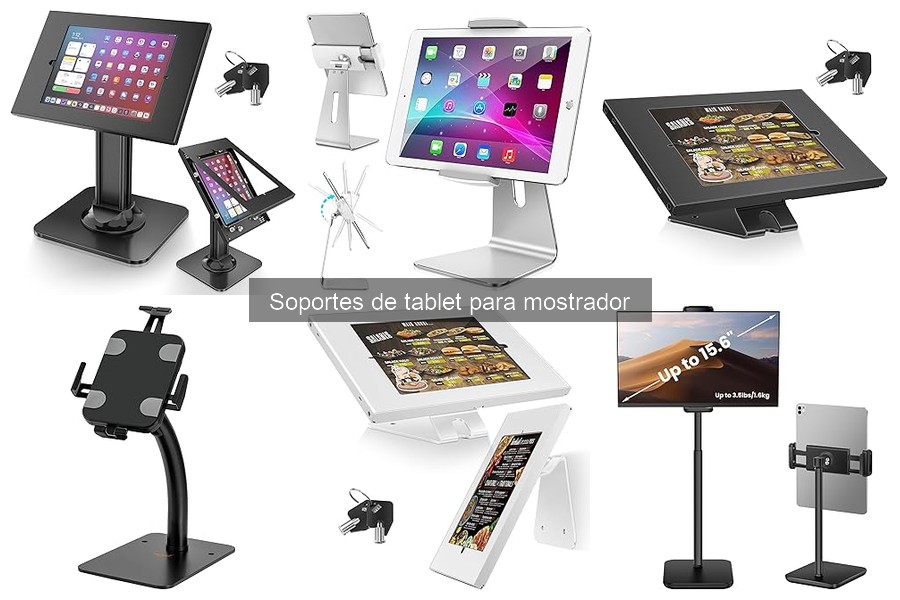 Soportes de tablet para mostrador: ¿Qué son y cómo se usan?