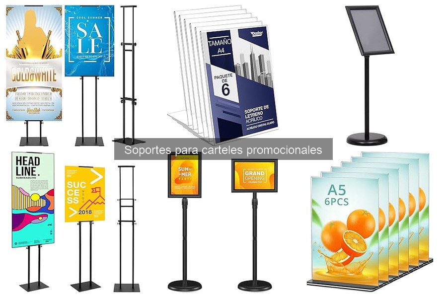 Soportes para Carteles Reciclables: Guía Eco-Amigable