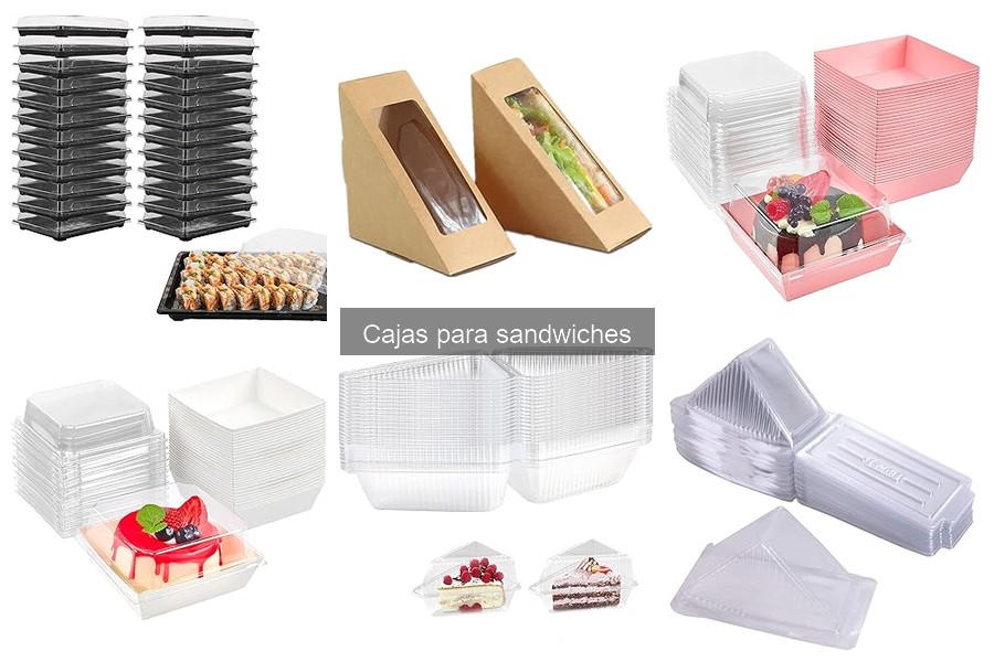 Tendencias 2023 en cajas para sándwiches: descubre lo nuevo