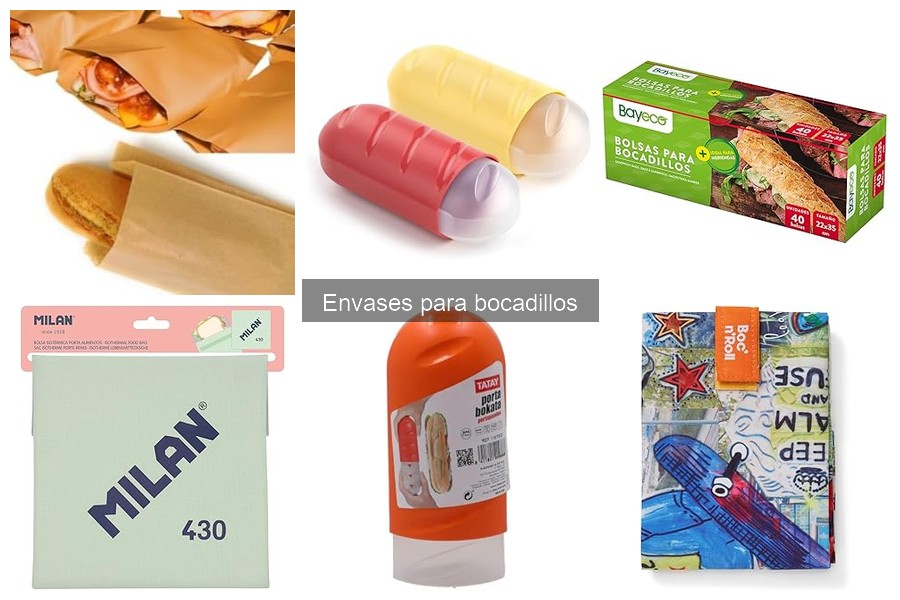 Tendencias 2023 en envases para bocadillos