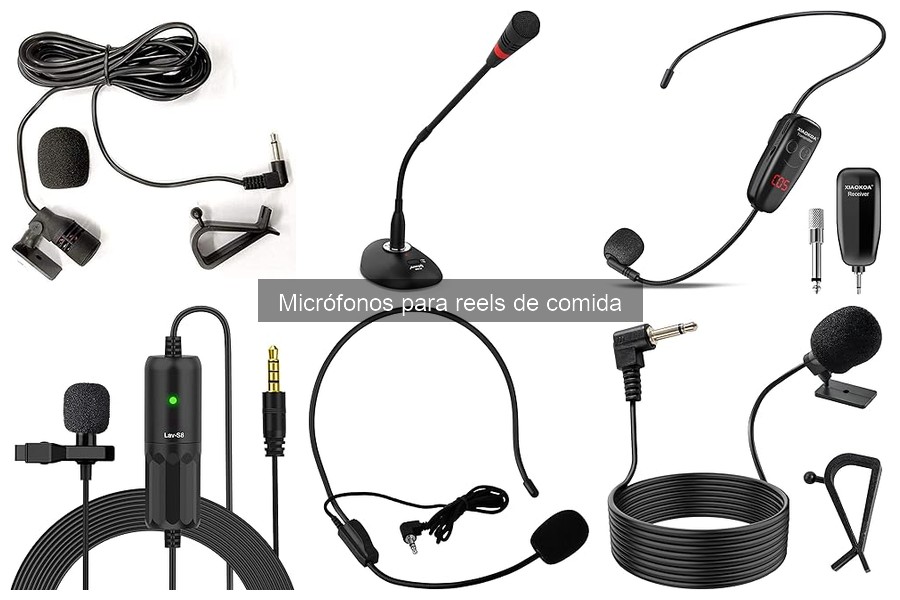 Tendencias en micrófonos para reels de comida 2023