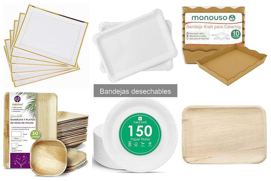 Testimonios sobre bandejas desechables para restaurantes