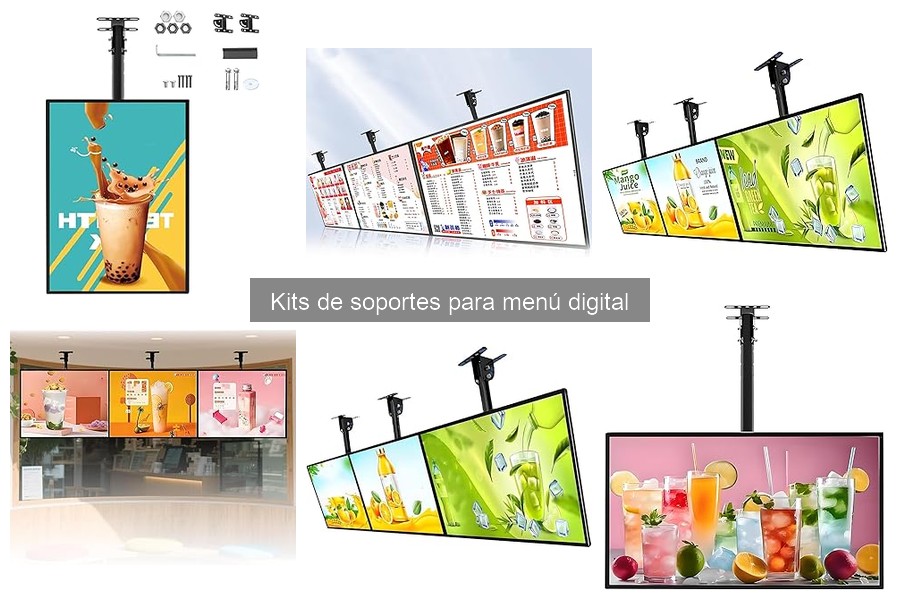 Testimonios sobre Kits de Soportes para Menú Digital