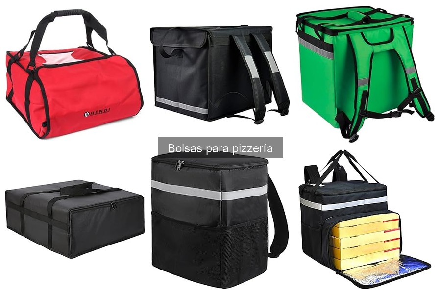 Tipos de bolsas para pizzería y sus usos recomendados