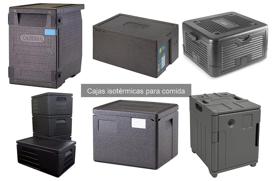 Tipos de cajas isotérmicas para comida: Guía completa