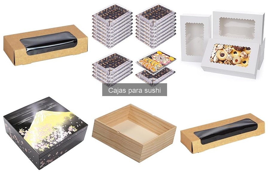 Tipos de Cajas para Sushi: Diseño y Materiales