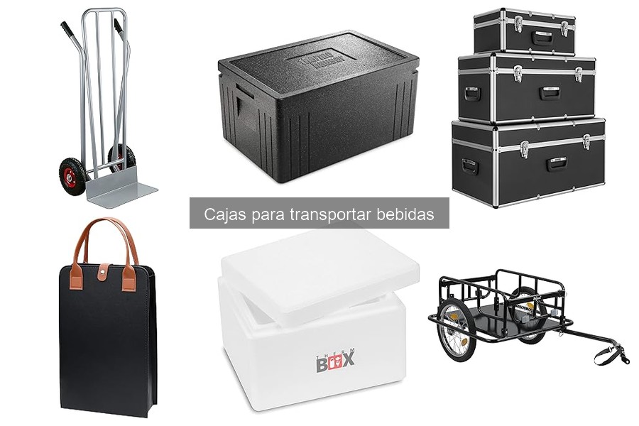 Tipos de cajas para transportar bebidas: guía completa