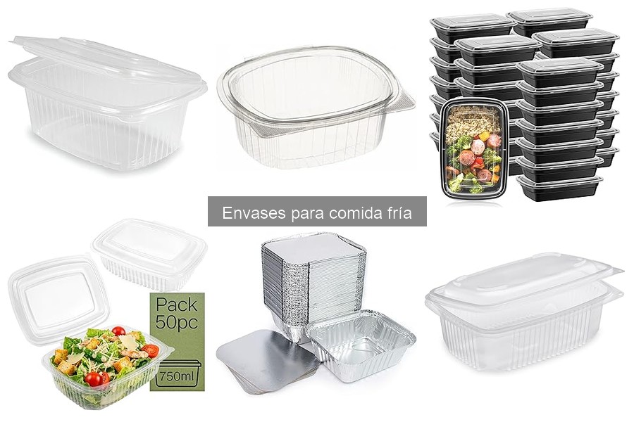 Tipos de Envases para Comida Fría: Guía Completa