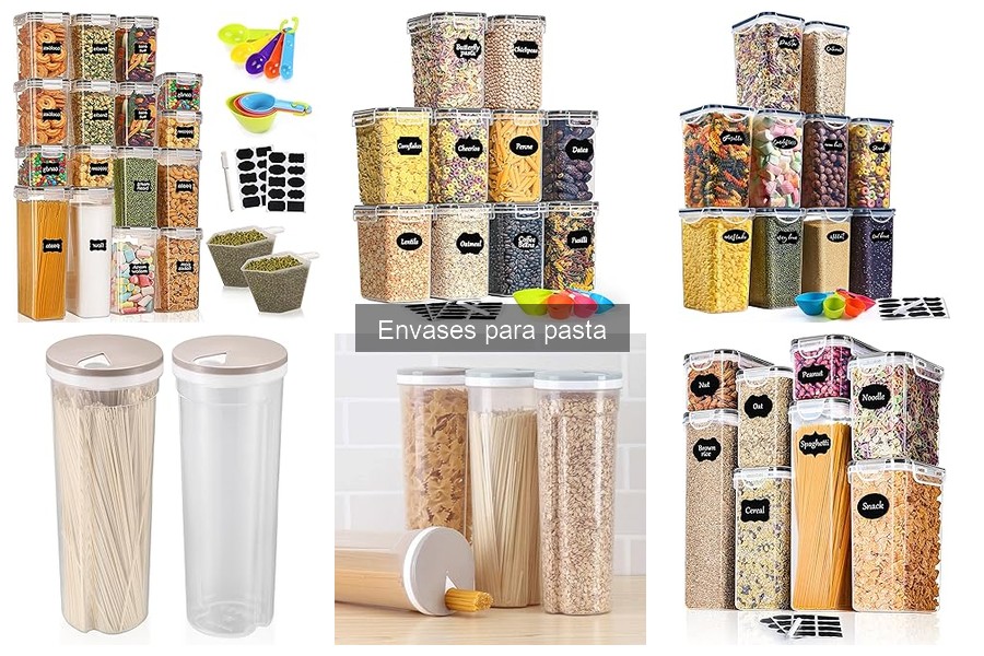 Tipos de envases para pasta: cuáles elegir y cómo usarlos