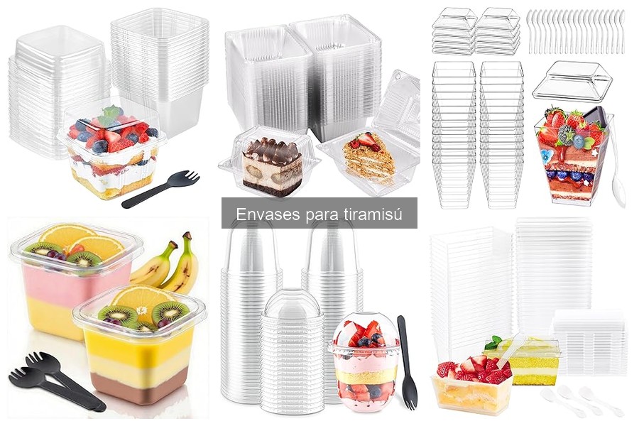 Tipos de envases para tiramisú: elige el mejor para tu negocio