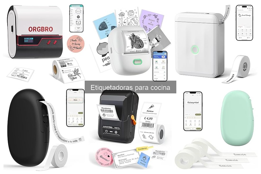 Tipos de etiquetadoras para cocina: manuales y automáticas