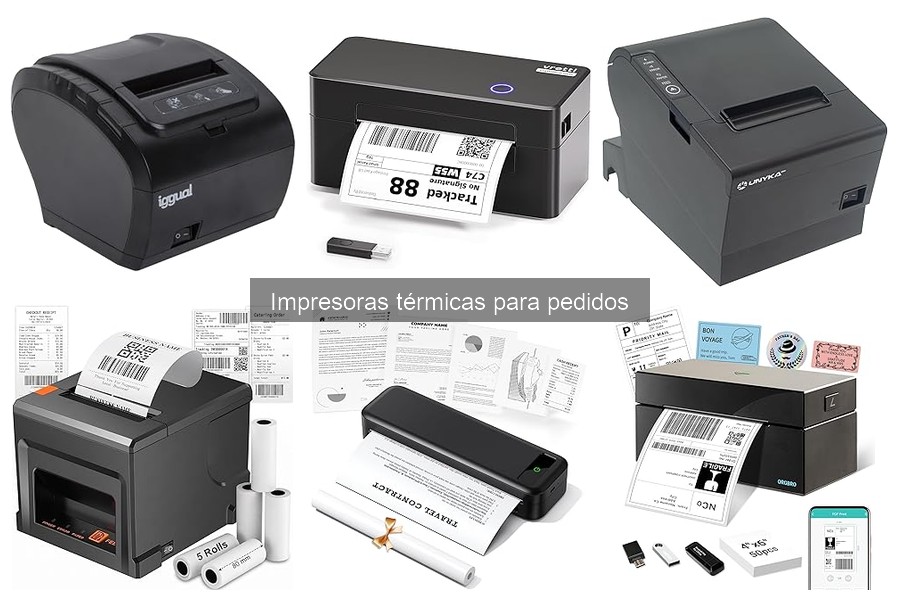 Tipos de impresoras térmicas para pedidos en restaurantes
