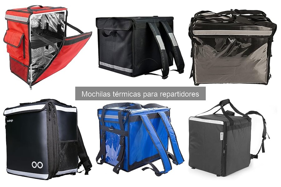 Tipos de mochilas térmicas para repartidores: guía completa