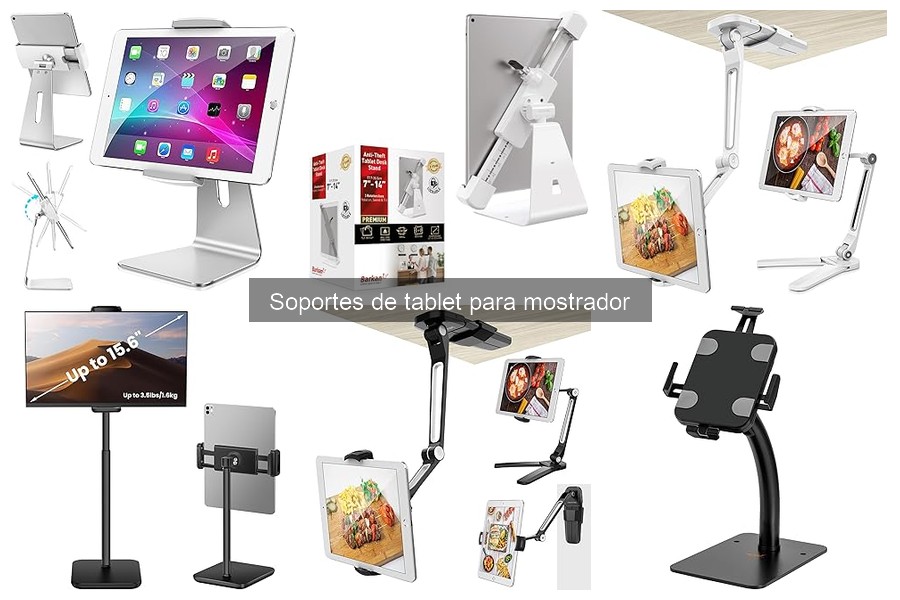Tipos de Soportes de Tablet para Mostrador en Restaurantes