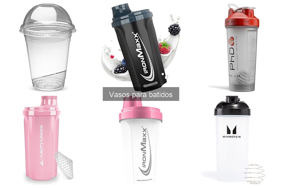 Tipos de vasos para batidos: Guía completa para elegir