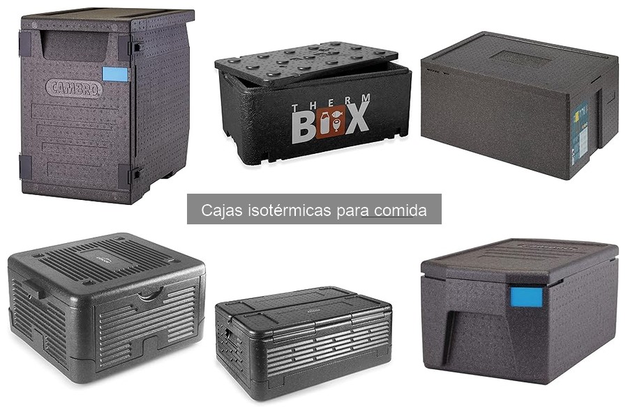 Todo sobre las cajas isotérmicas para comida: características y usos