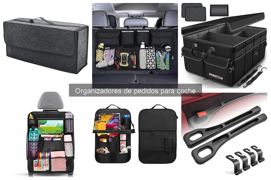 Todo sobre organizadores de pedidos para coche