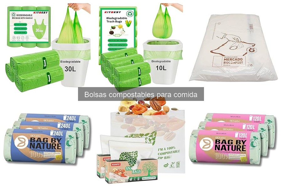 Uso adecuado de bolsas compostables en restaurantes delivery