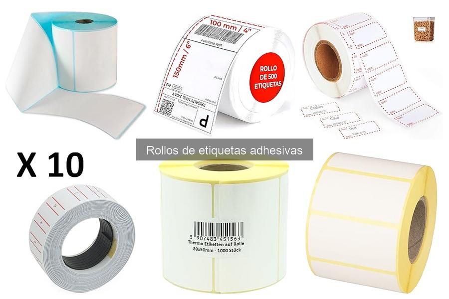 Usos Comunes de Etiquetas Adhesivas en Delivery y Take Away