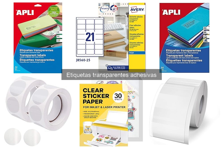 Usos creativos de etiquetas transparentes para delivery y take away