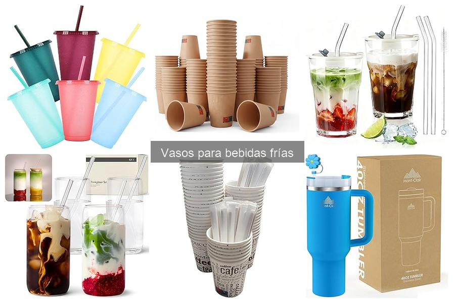 Vasos para Bebidas Frías que Mantienen la Temperatura