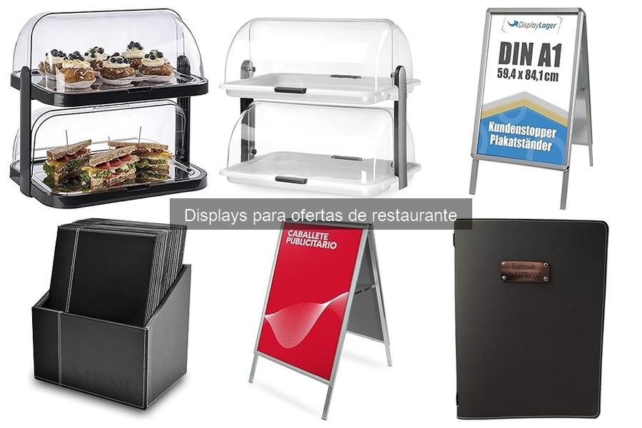 Ventajas de Displays para Ofertas en Restaurantes