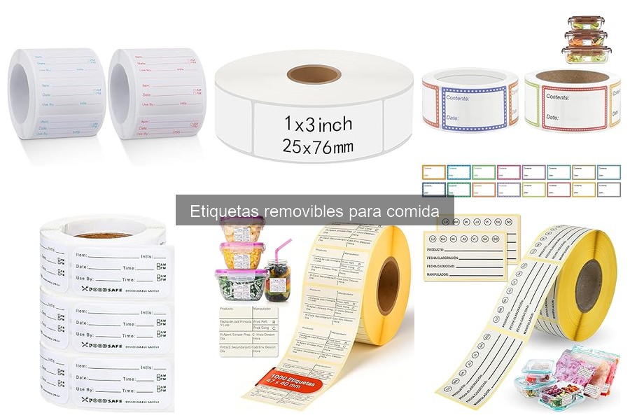 Ventajas de Etiquetas Removibles en Restaurantes Delivery