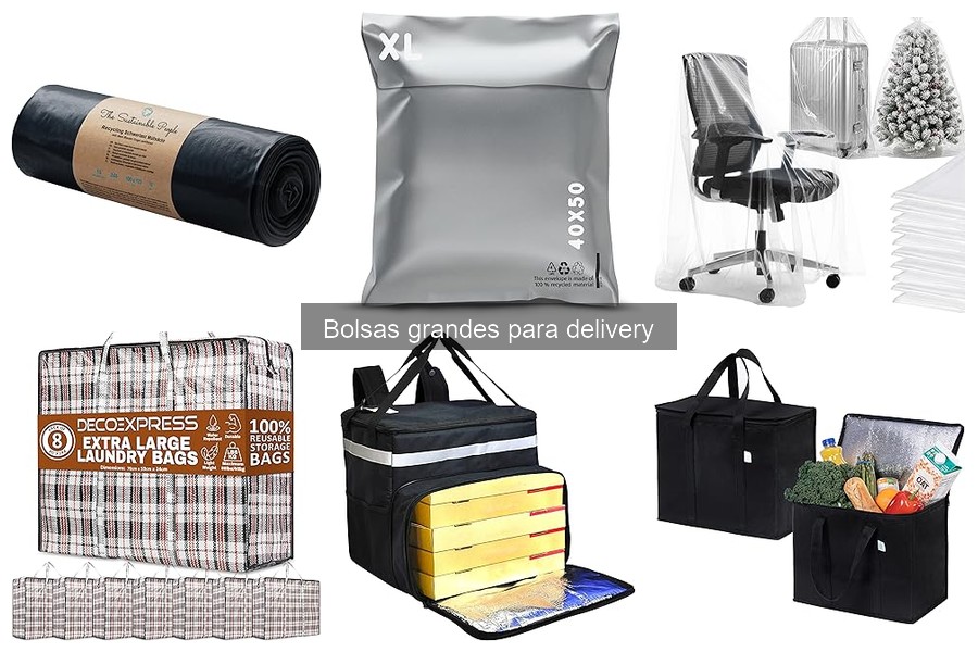 Ventajas de las bolsas grandes para delivery en restaurantes