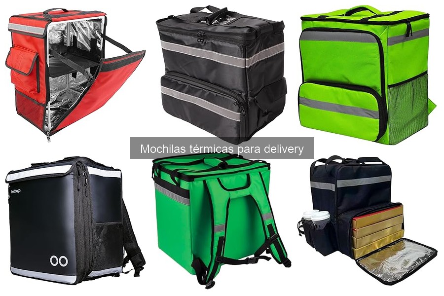 Ventajas de las mochilas térmicas para delivery de alimentos