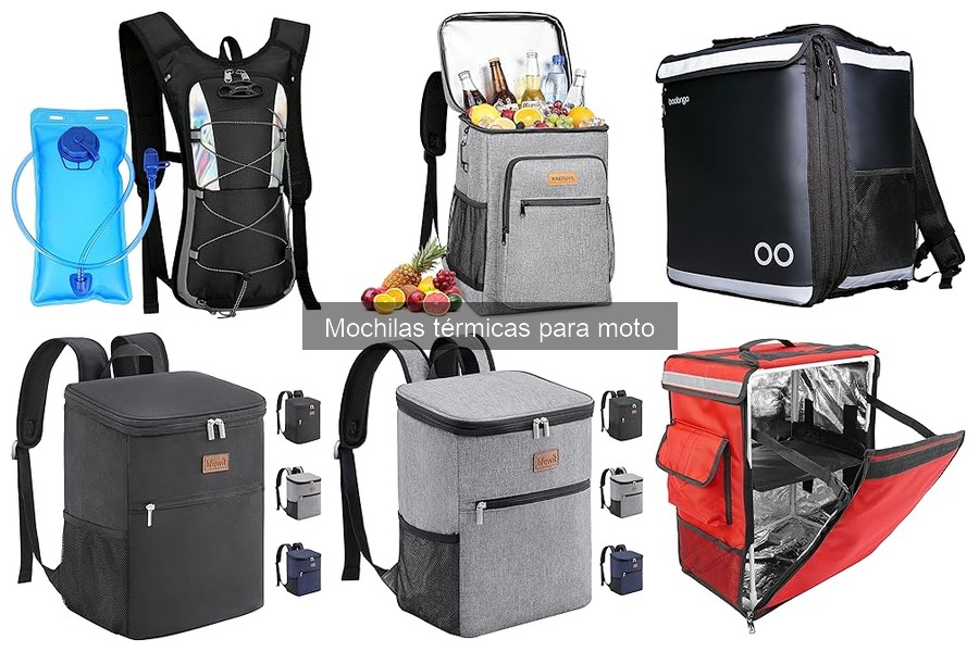 Ventajas de las mochilas térmicas para moto en delivery
