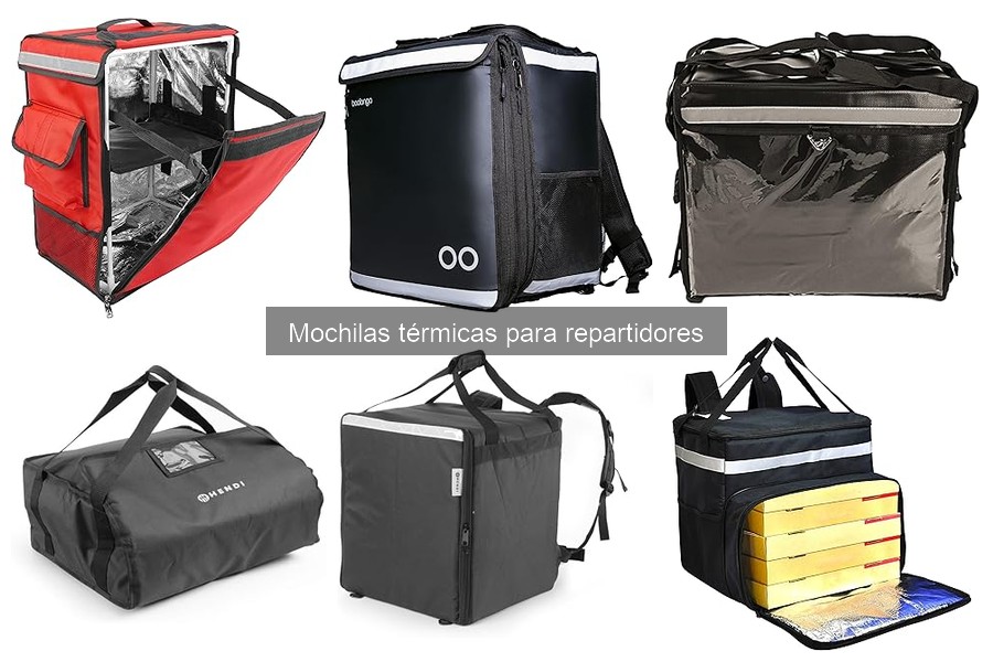 Ventajas de las mochilas térmicas para repartidores de comida