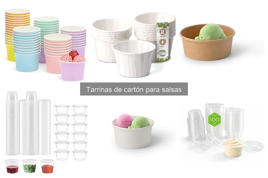 Ventajas de las tarrinas de cartón para salsas en restaurantes