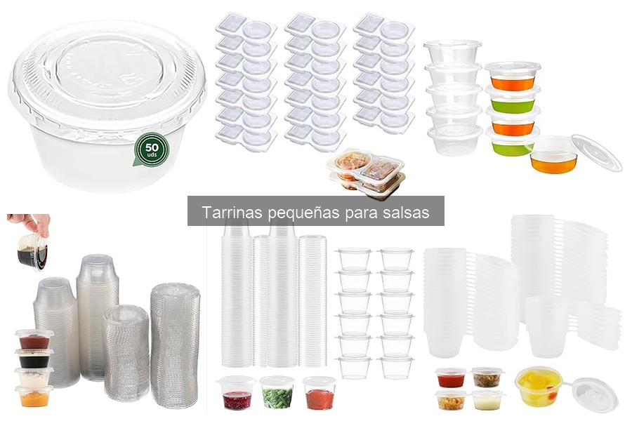 ** Ventajas de las tarrinas pequeñas para salsas en restaurantes