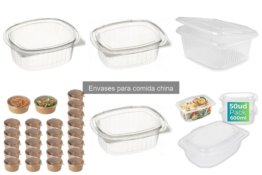 Ventajas de los envases biodegradables para comida china