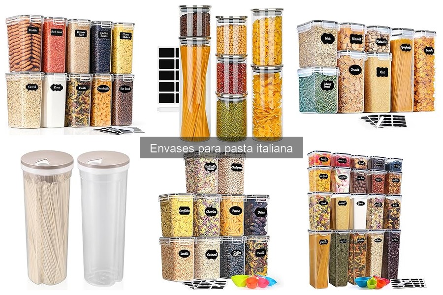 Ventajas de los envases biodegradables para pasta italiana