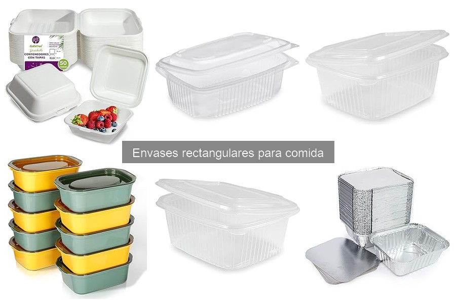 Ventajas de los Envases Rectangulares para Comida