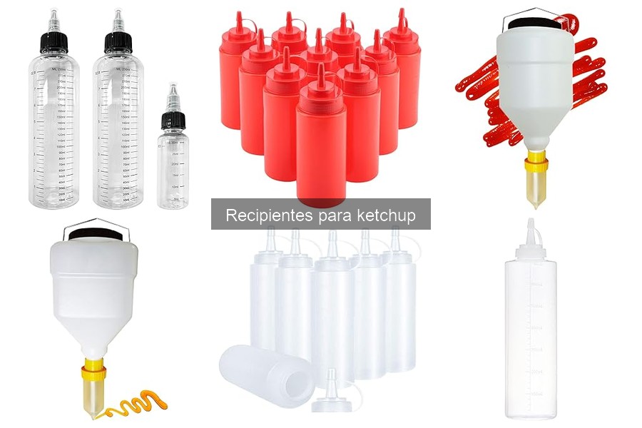 Ventajas de los recipientes específicos para ketchup