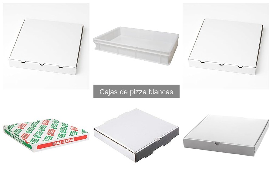 Ventajas de usar cajas de pizza blancas para delivery