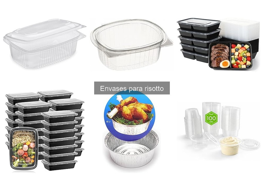 Ventajas de usar envases biodegradables para risotto