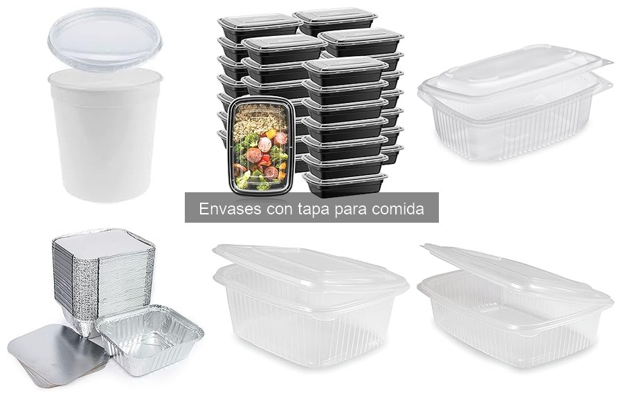Ventajas de usar envases con tapa para delivery de alimentos